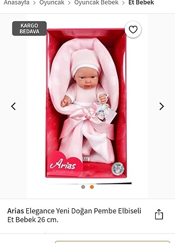Arias Elegance bebek