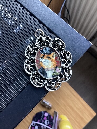 Gotik karışık takı yüzük kolye ucu - Görsel 5