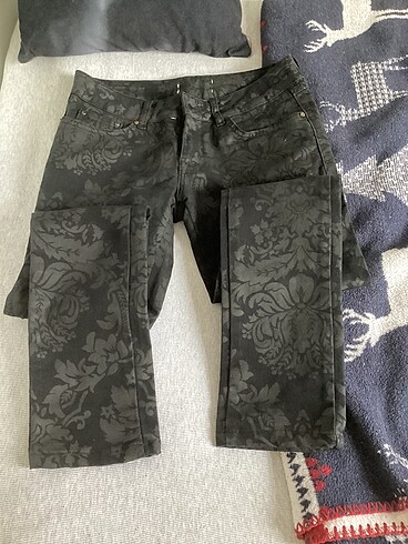 Killstar Gotik desenli pantolon
