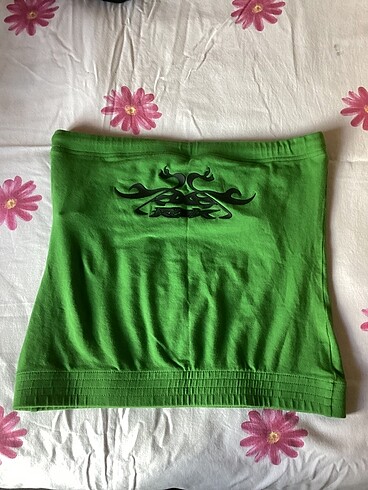 Y2k straplez tube top