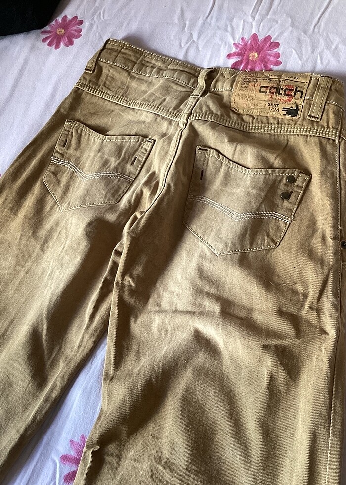 Vintage pantolon düşük bel - Görsel 2