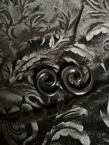 Killstar Spiral tünel küpe tunnel 12mm ve 10mm