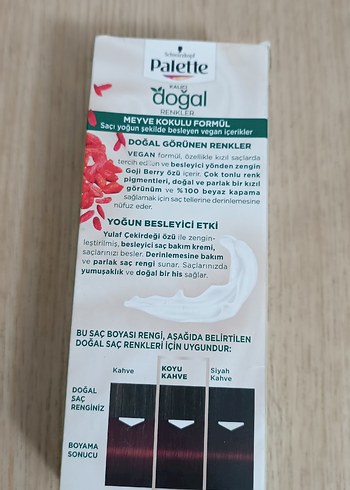 Doğal Renkler Kalıcı Saç Boyası 3-68 Kızıl Çikolata - Görsel 5