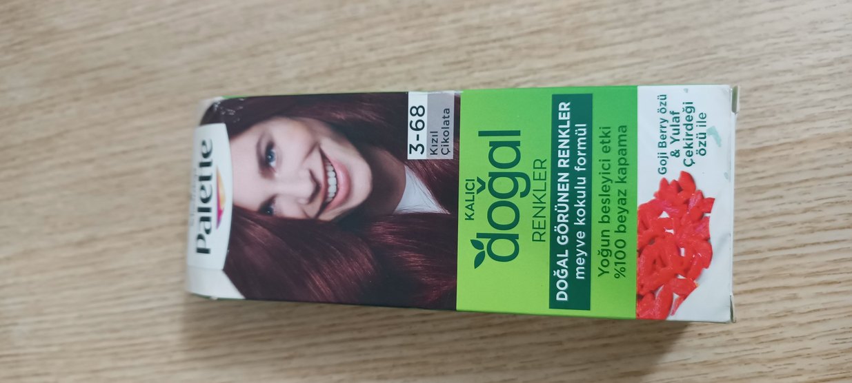 Doğal Renkler Kalıcı Saç Boyası 3-68 Kızıl Çikolata - Görsel 3