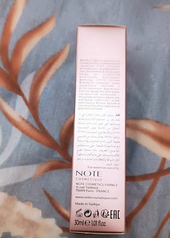Note Cosmetics 3'ü 1 Arada SPF50 BB Krem - Görsel 4