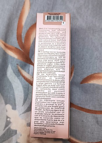 Note Cosmetics 3'ü 1 Arada SPF50 BB Krem - Görsel 5