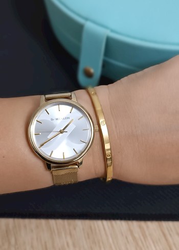 Catier Altın renkli Çelik Kadın Bileklik - Görsel 5