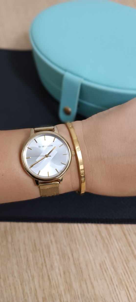 Catier Altın renkli Çelik Kadın Bileklik - Görsel 5