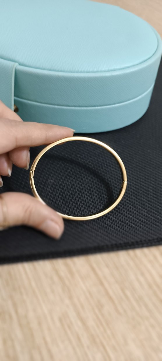 Catier Altın renkli Çelik Kadın Bileklik - Görsel 4