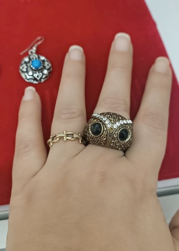 Turkuaz Boncuklu Etnik Midi Küpe - Görsel 3