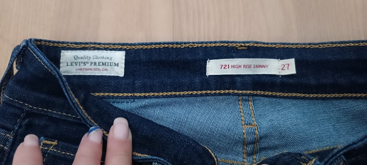 levis 721 kot pantolon — görsel 3/7