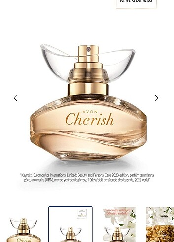 Avon cherish parfüm 