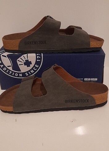 ????Birkenstock Arizona Bayan Haki Süet ????