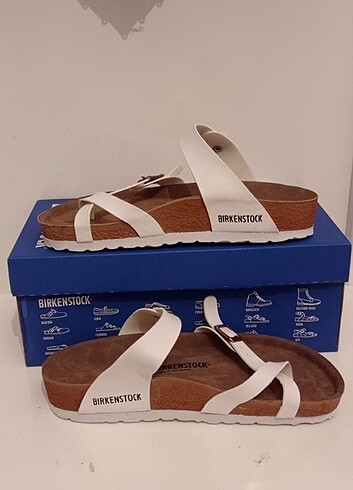 Birkenstock Mariyani Beyaz Deri 