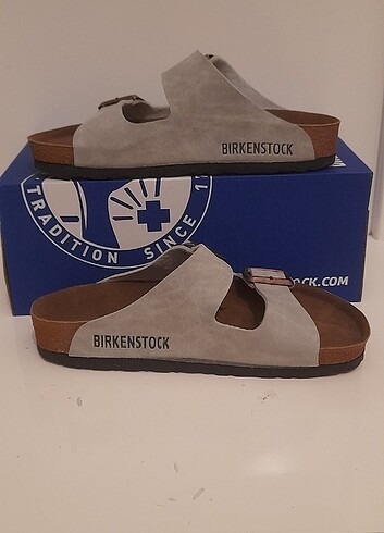 Birkenstock Kadın Taş Beyazı Süet 