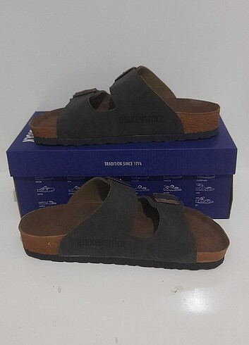 Birkenstock Kadin Acı Kahverengi Süet 