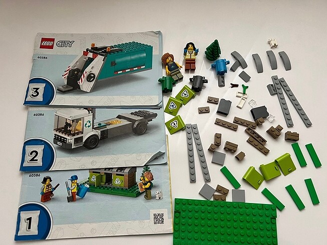 Beden Renk Lego 60386 Geri Dönüşüm Kamyonu