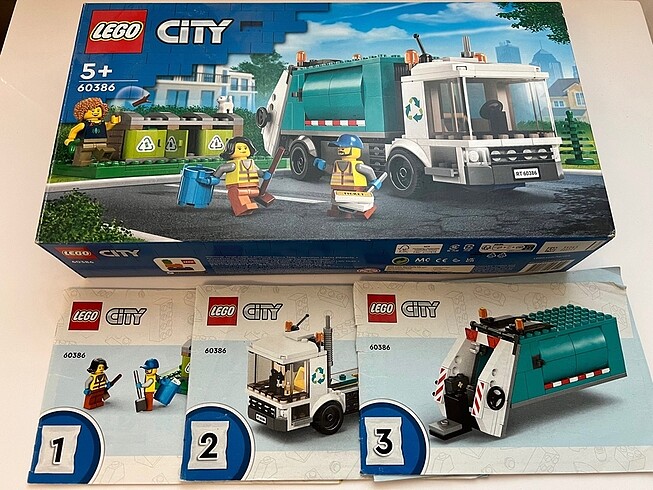 Lego 60386 Geri Dönüşüm Kamyonu