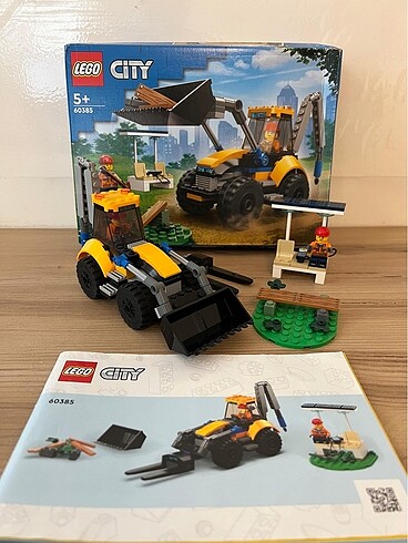 Lego İnşaat Kazıcısı