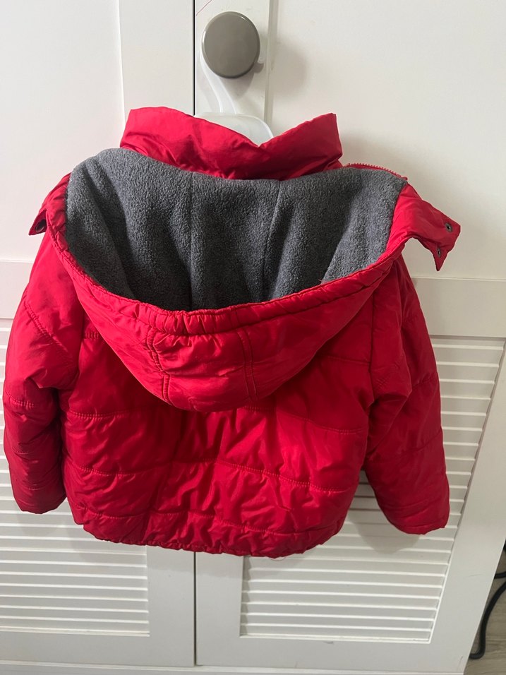 Calvin klein Kırmızı Erkek Çocuk  Mont - Görsel 2