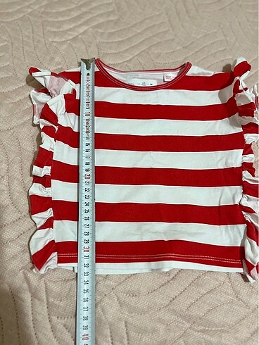 12-18 Ay Beden çeşitli Renk ZARA KIZ BEBEK TSHİRT
