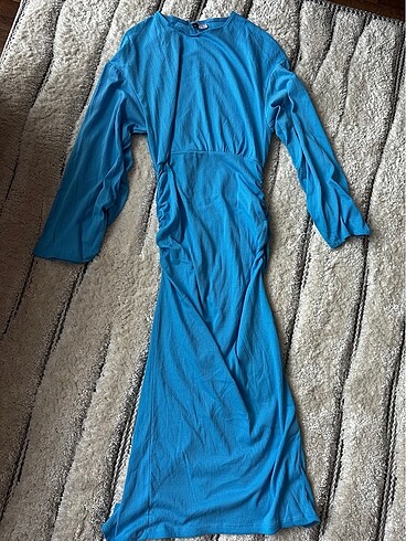 H&M mavi elbise