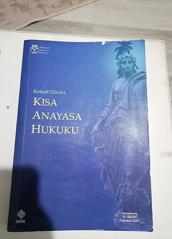 Anayasa Hukuku ders kitabı 
