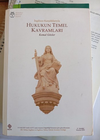 Hukukun Temel Kavramları - Kemal Gözler
