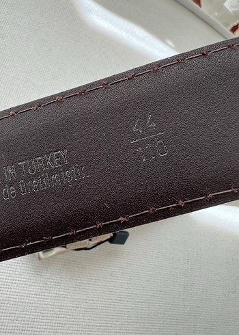 l Beden camel Renk W Collection Vizon / Bej Erkek Süet Kemer