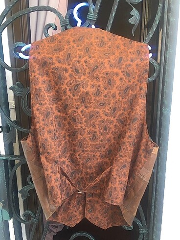 Deri erkek yelek - Görsel 2