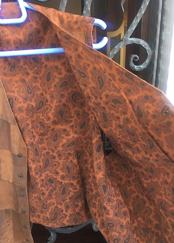 Deri erkek yelek - Görsel 4