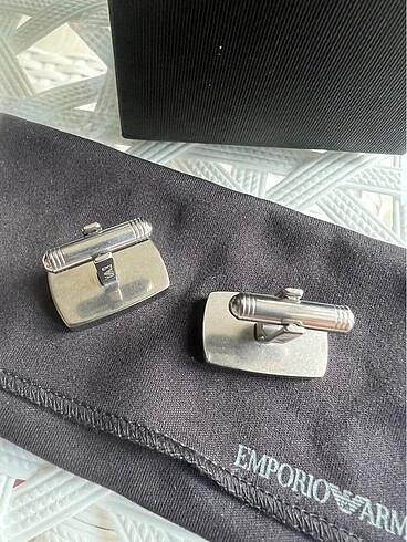 Emporio Armani kol düğmesi - Görsel 4