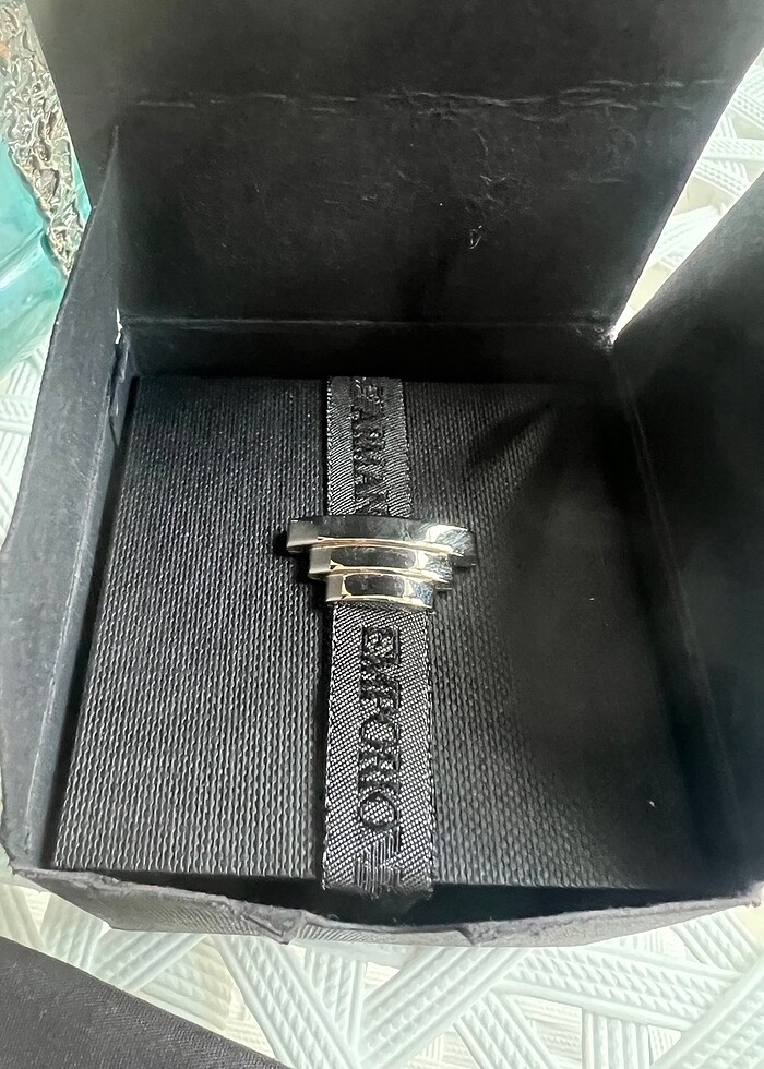 Emporio Armani kol düğmesi - Görsel 5