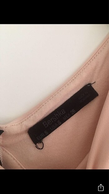 xs Beden çeşitli Renk Bershka kadın elbise