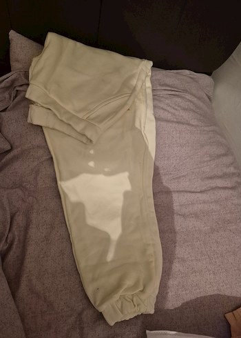 Bej Kadın Rahat Kesim Eşofman Altı - Görsel 2