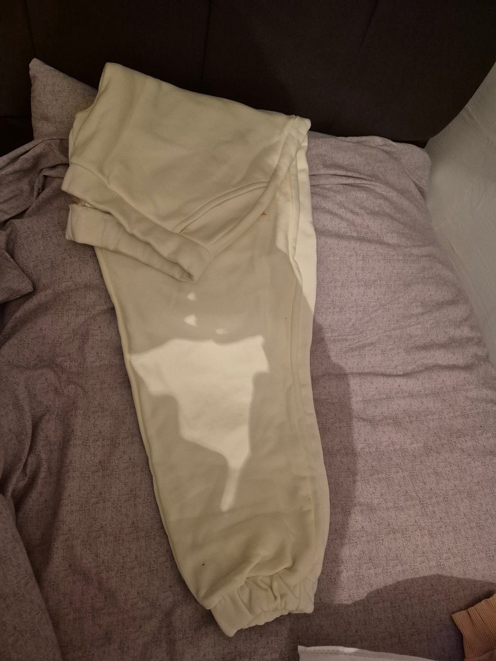 Bej Kadın Rahat Kesim Eşofman Altı - Görsel 2