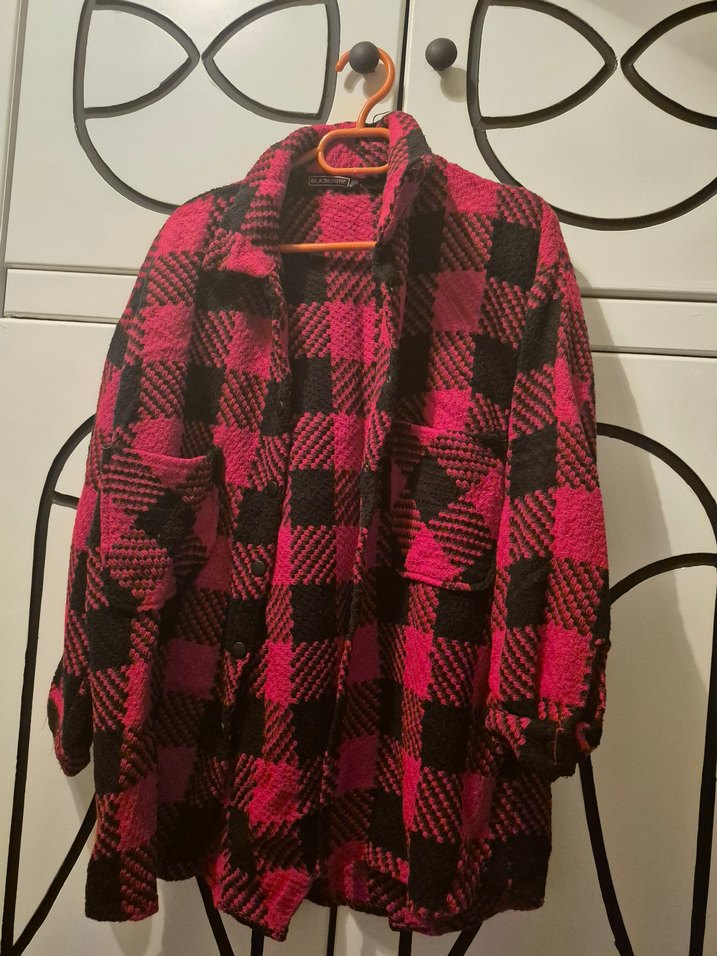 kırmızı ekose oduncu gömlek - Görsel 3