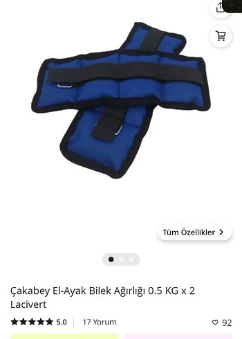El ayak bilek ağırlığı - Görsel 3