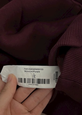 Murdum Kadın Yumuşak Kumaş Kapüşonlu Sweatshirt - Görsel 5