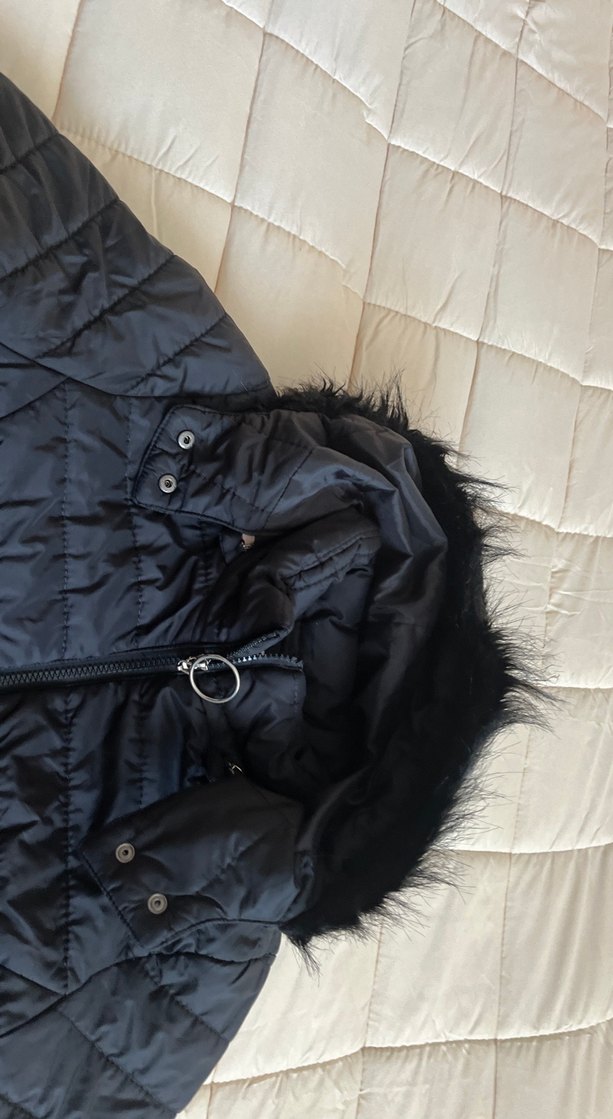 Siyah mont - Görsel 3