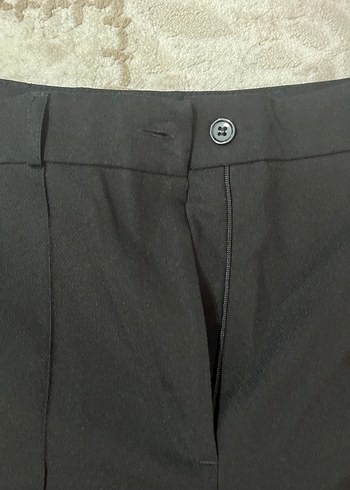Trendyol & Milla Kadın Siyah Normal Boy Kumaş Pantolon