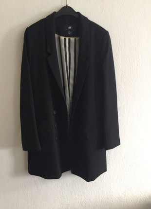 H&M marka uzun ceket