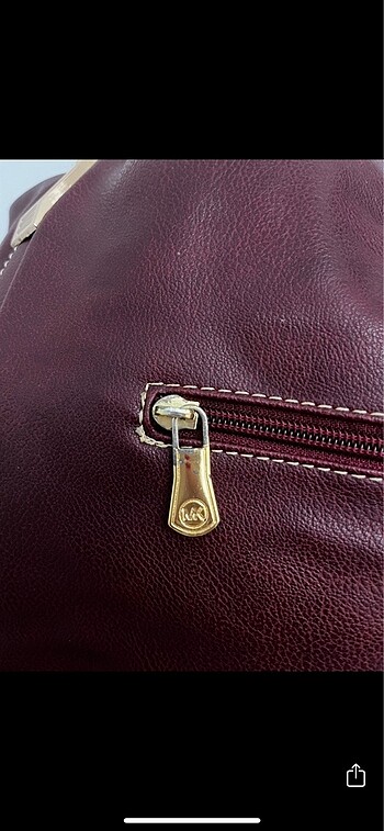 Beden Deri Vintage Bordo Canta
