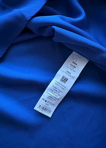 Adil Işık ADL, straplez kol, Mavi, Kısa Kollu, Fırfırlı Bluz - Görsel 3