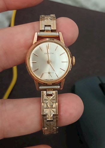 Vintage ZENİTH marka Altın Renk Kadın Kol Saati