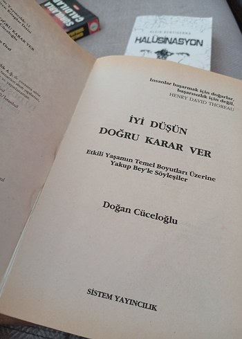  Beden Renk İyi Düşün Doğru Karar Ver - Doğan Cüceloğlu