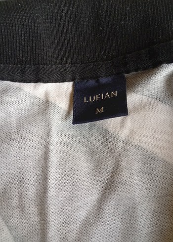 Düğmeli Siyah Gri Baskılı Erkek Polo Tişört - Görsel 2