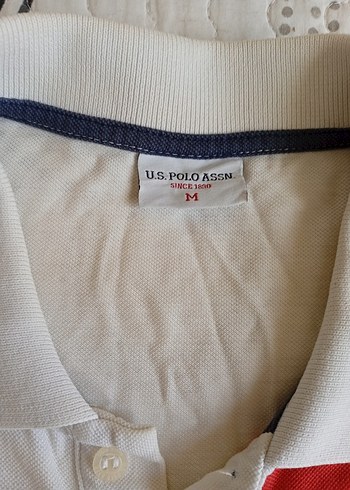 U.S Polo Assn. U.S. Polo Assn. Erkek Renk Bloklu Polo Tişört