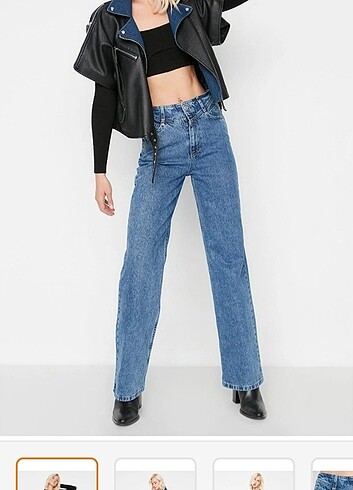 Trendyolmilla 36 beden Yüksek Bel Wide leg jean