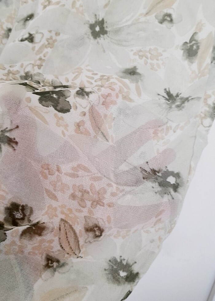 Bikini Üstü Şifon Pantolon - Görsel 3